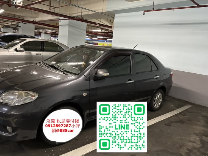 台北市中山區收購中古車-Toyota Vios案例分享-小許0912897287