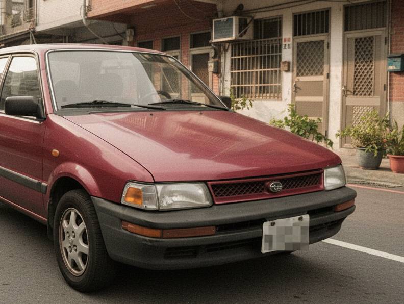 中古車過戶糾紛案例-Subaru金美滿老照片-輔仁小許誠信經營故事