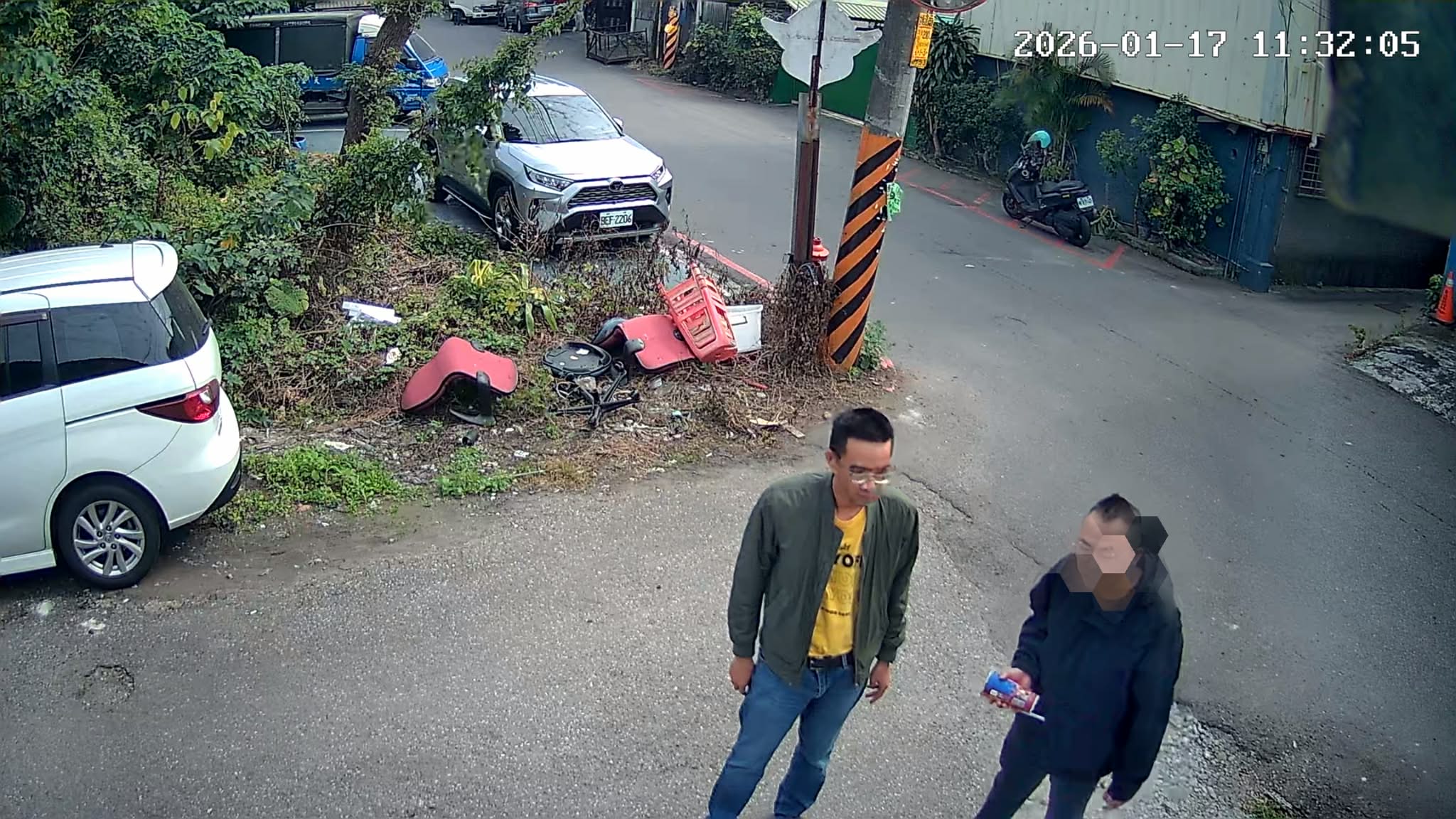 中古車收購-HRV白色-輔仁小許職業告白